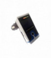 TRANSMISOR DE FRECUENCIA MP3/MP4/SD/USB/PANTALLA DIGITAL LCD - SILVER