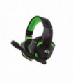 AUDIFONOS REPTILE X GAMER CON MICROFONO Y CONTROL DE VOLUMEN. GREEN