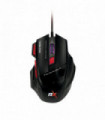 GAMING MOUSE 7 BOTONES CON LUZ LED, 1200/1600/2400/3200 DPI