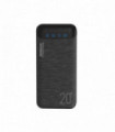 POWER BANK 20000 MAH, BLACK