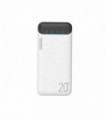 POWER BANK 20000 MAH, WHITE