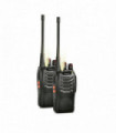 KIT RADIO TRANSMISOR WALKIE TALKIE. 2 UNIDADES.