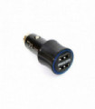 CARGADOR USB DOBLE PARA AUTO ULTRA RAPIDO 3.1A - CON CABLE USB - PHILIPS