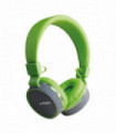 AUDIFONO HEADBAND BLUETOOTH CON BT/FM/TF/AUX. GREEN