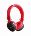 AUDIFONO HEADBAND BLUETOOTH CON BT/FM/TF/AUX. RED