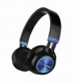 AUDIFONO HEADBAND BLUETOOTH CON BT/FM/TF/AUX. BLUE