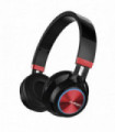 AUDIFONO HEADBAND BLUETOOTH CON BT/FM/TF/AUX. RED