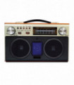 RADIO RETRO PORTATIL. BLUETOOTH/ FM/USB/SD/RECARGABLE.