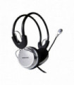 AUDIFONO STEREO C/MICROFONO 281 silver