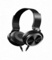 AUDIFONO EXTRA BASS BLACK COLOR