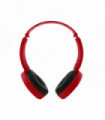 AUDIFONO HEADBAND BLUETOOTH. RED