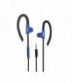 AURICULARES CLIP EAR PARA CELULARES  CON MICROFONO, BLUE