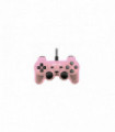 JOYPAD USB DOUBLE VIBRATION PC PINK