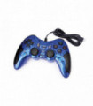 JOYPAD USB DOUBLE VIBRATION PC BLUE