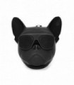 PARLANTE BLUETOOTH CABEZA BULLDOG FRANCÉS. BLACK