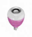 AMPOLLETA PARLANTE CON CONTROL REMOTO  E27. PINK