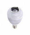 AMPOLLETA PARLANTE CON CONTROL REMOTO  E27. WHITE