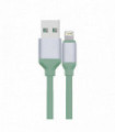 CABLE USB COMPATIBLE  IPHONE 5 / 6 . GREEN