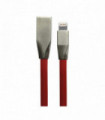 CABLE USB COMPATIBLE  IPHONE 5 / 6 . RED