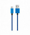 CABLE USB A MICRO USB 2.0. BLUE