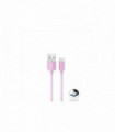 CABLE USB A MICRO USB 2.0. PINK