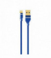 CABLE LIGHTNING USB IPHONE 5 / 6 IPAD . BLUE