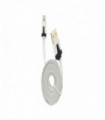 CABLE PLANO  PARA IPHONE 5 WHITE