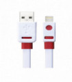 CABLE USB 2.0 IPOD/IPHONE/IPAD 5/6 WHITE