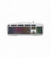 TECLADO METALICO GAMER MULTICOLOR - SILVER