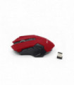 MOUSE INALAMBRICO 2.4 GHZ 1000 DPI USB 4 BOTONES  - RED