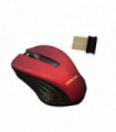 mouse inalambrico frecuencia 2.4ghz 800dpi/RED