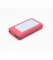 BATERIA PORTABLE SOLAR DE 15000MAH PARA CELULARES/MP4/GPS RED