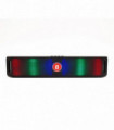 PARLANTE ALTO BLUETOOTH PORTATIL MULTICOLOR  CON  ENTRADA SD/ RADIO FM BLACK