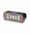 PARLANTE BLUETOOTH PORTATIL CON LUZ MULTICOLOR CON ENTRADA SD/USB/RADIO FM/ BLACK