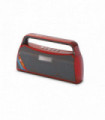 PARLANTE PORTABLE  CON BLUETOOTH /USB/SD/FM RADIO/AUX/ RED