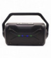 PARLANTE PORTABLE  CON LUCES DE COLOR  BLUETOOTH, ENTRADA DE MICROFONO /USB/SD/FM/RADIO/AUX.