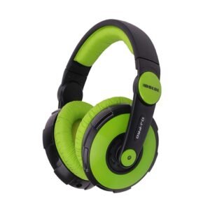 audífonos para dj., color green, dblue
