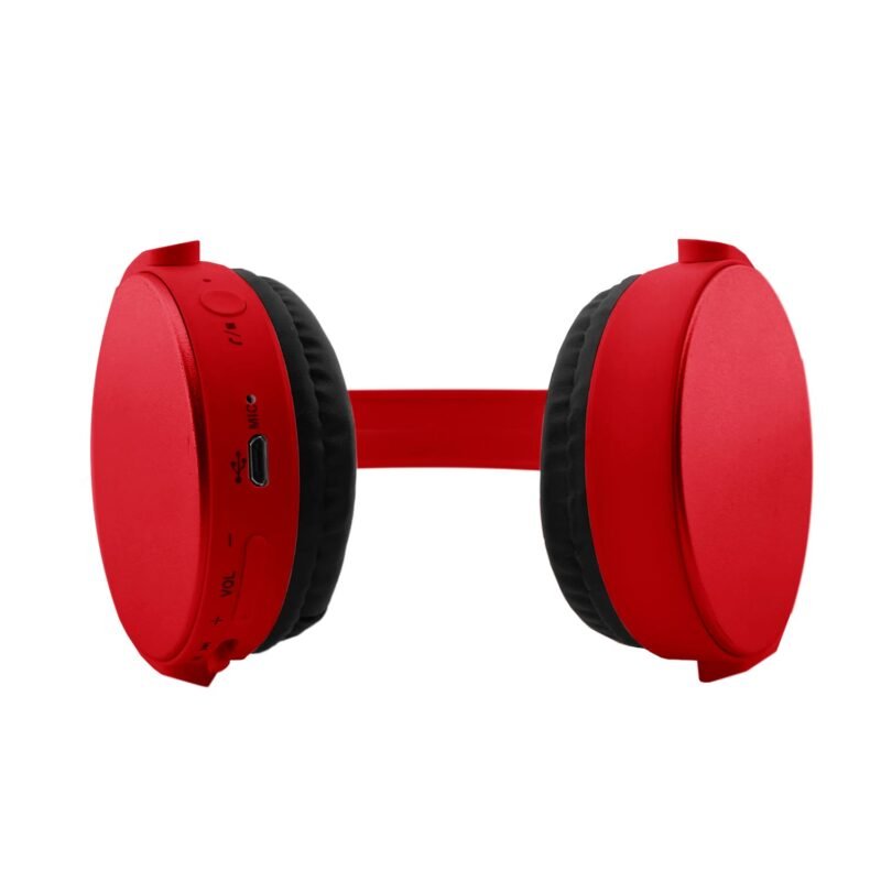 audifono dblue headset bt manos libres/cable usb a micro usb. red — vista 4