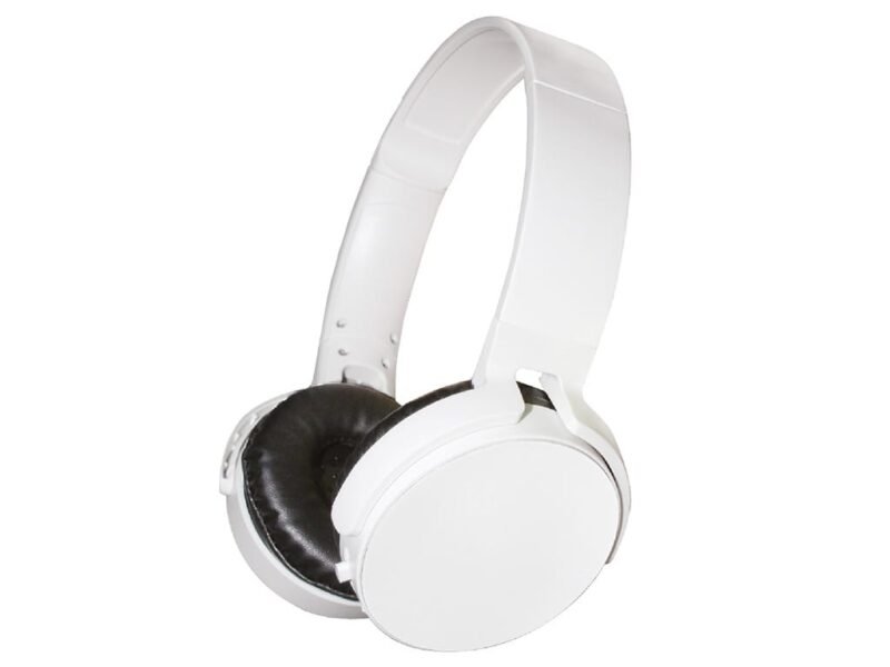 audifono dblue headset bt manos libres/cable usb a micro usb.white — vista 4