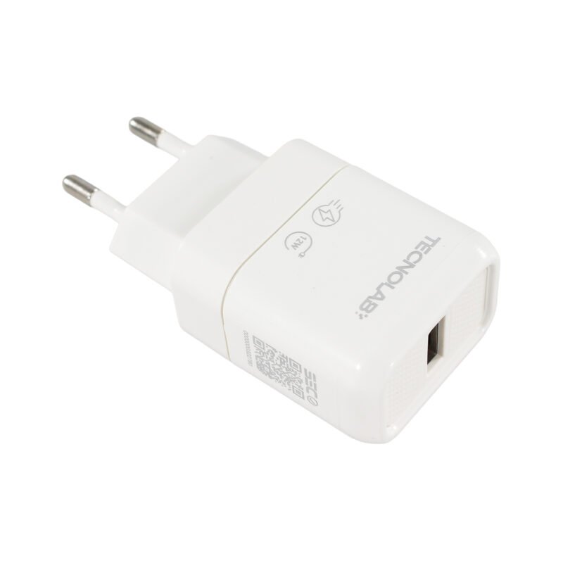 Cargador de Pared Tecnolab 12W con Cable USB a Tipo C — vista 6