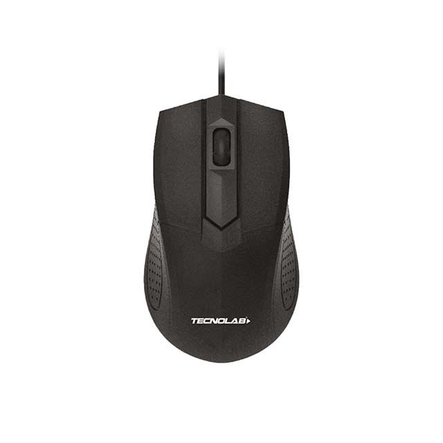 Mouse Óptico Alámbrico USB Tecnolab Ambidextro — vista 2