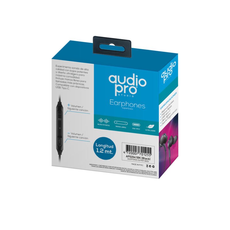 audífonos tipo c audiopro — vista 7
