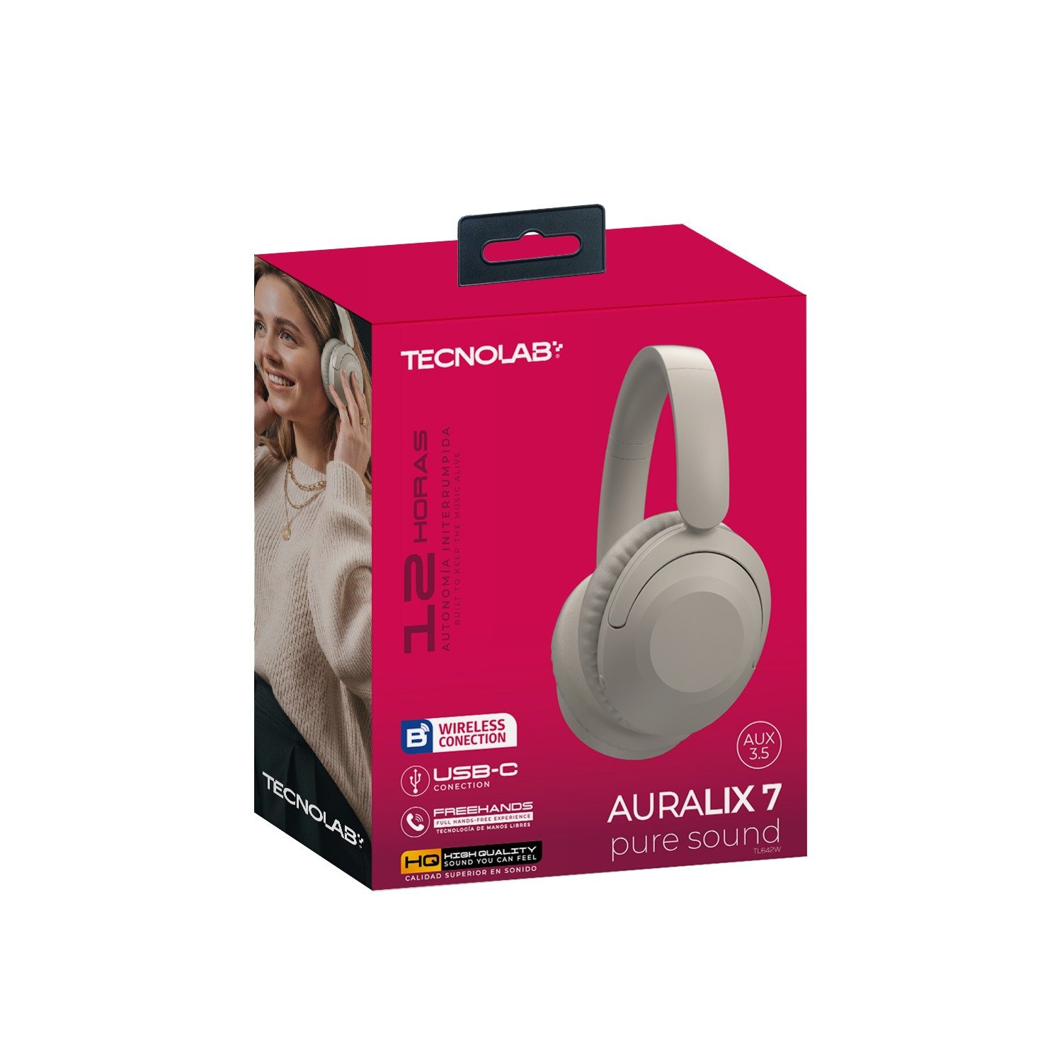 Audífonos Inalámbricos Tecnolab Auralix 7 (TL642W) Audífonos Inalámbricos Tecnolab Auralix 7 (TL642W)