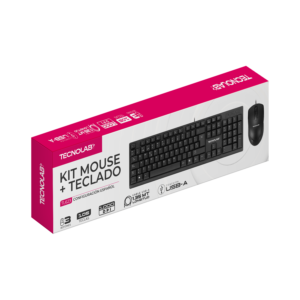 Kit Alámbrico de Teclado y Mouse Tecnolab (TL623)