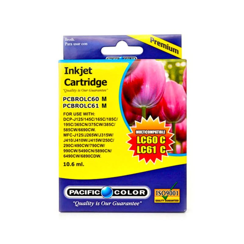 cartucho tinta brother mfc290c/mfc290c/490cn /930cdn/670cdw /dcp145c/p165c/p185c cyan