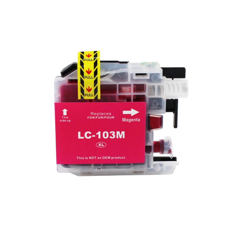cartucho tinta brother mfc j470dw/j475dw/j650dw/j870dw/j875dw/j4410dw/j4510dw/j4610dw magenta — vista 2