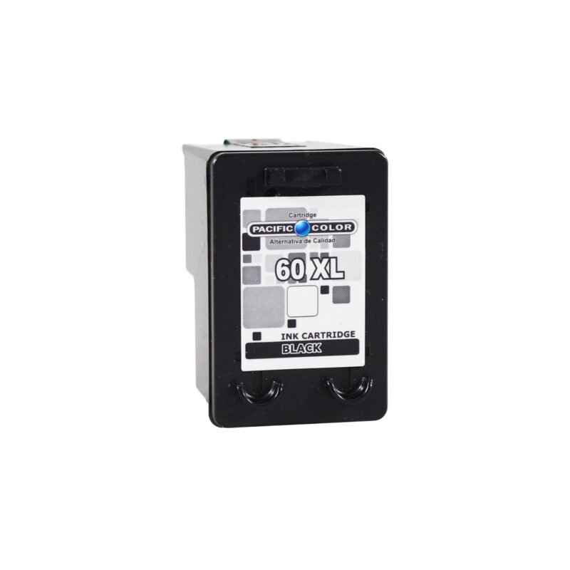 cartucho tinta pacific color compatible hp60 black — vista 2