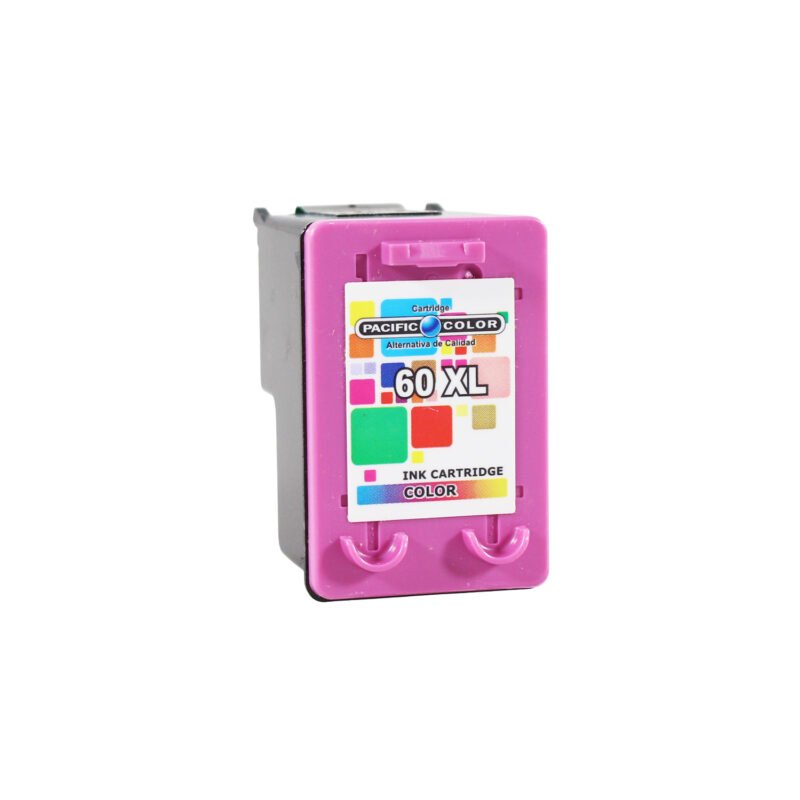 cartucho tinta pacific color compatible hp60 color — vista 2