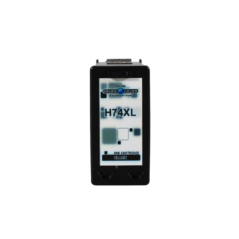 cartucho tinta pacific color compatible hp74 black — vista 2