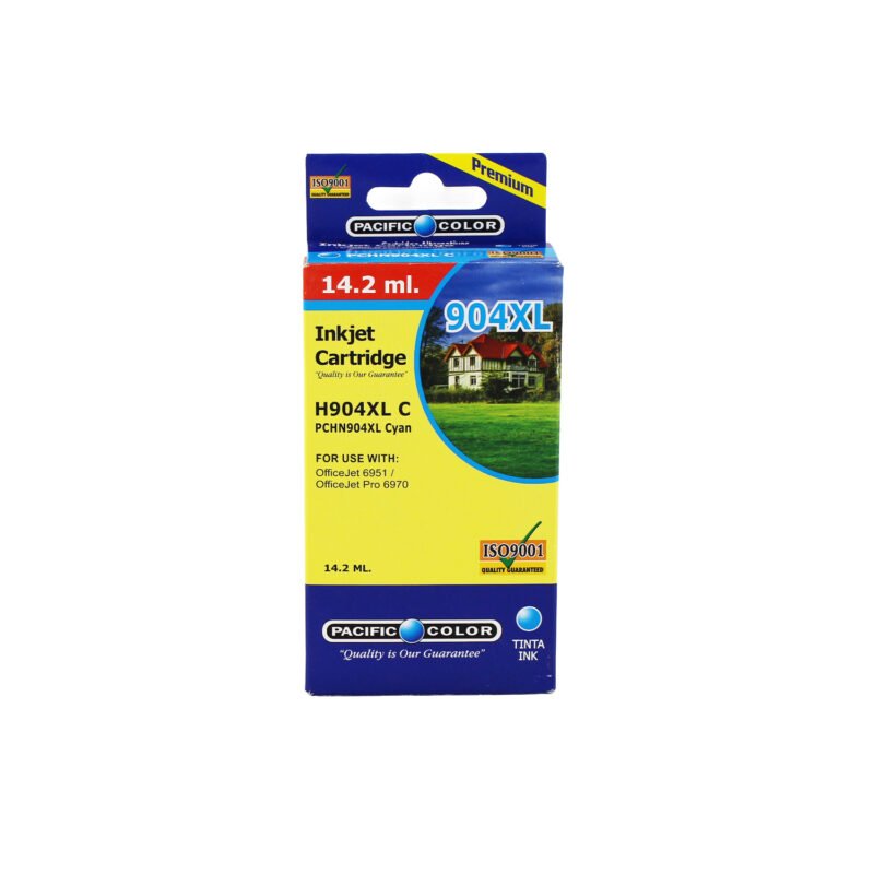 cartucho tinta pacific color compatible hp904xl cyan